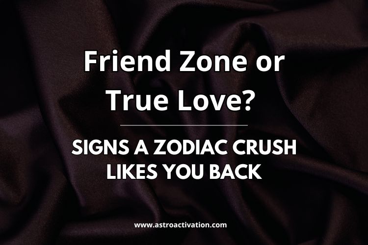 Friend Zone or True Love? Signs a Zodiac Crush Likes You Back